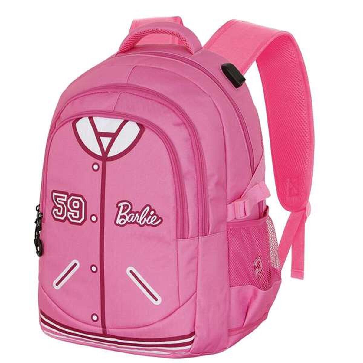 Mochila Escolar BARBIE Cor de Rosa 1/5