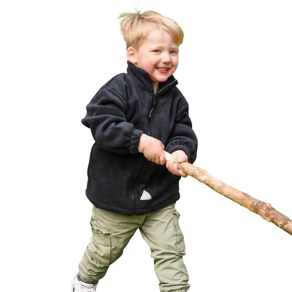 Childrens/Kids Polartherm Jacket (Black)