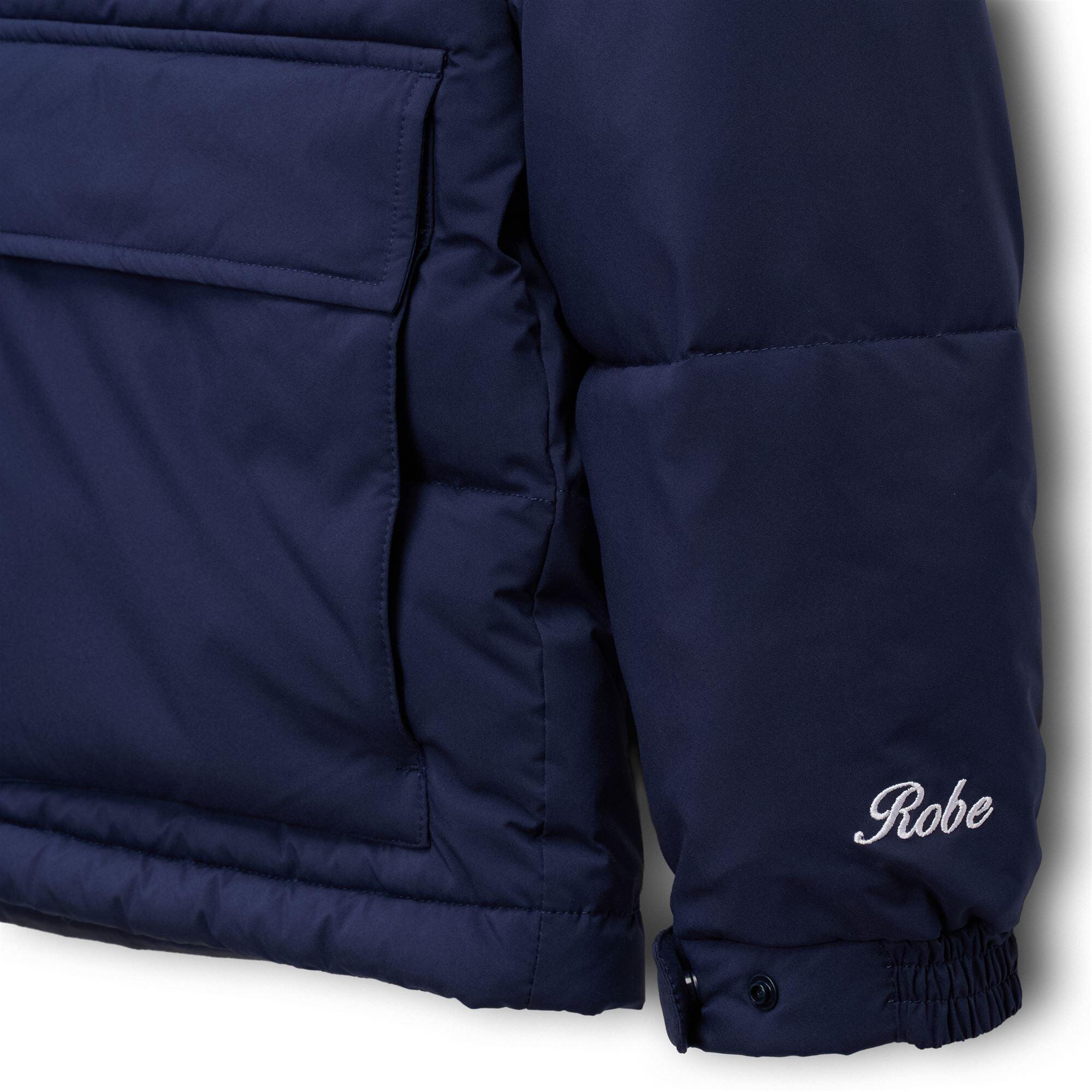 Giubbotto da uomo in poliestere blu da casual 3/3