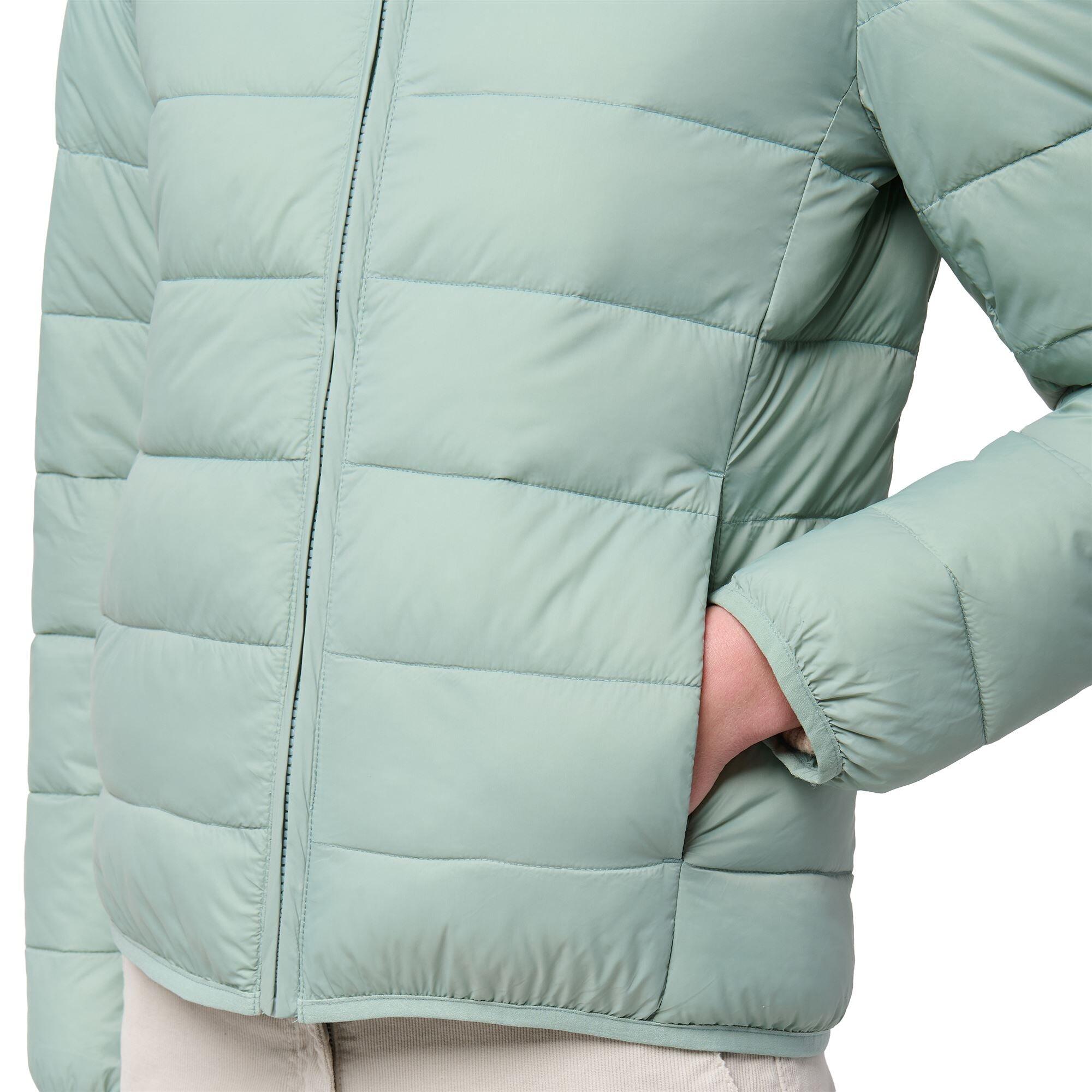 Giubbotto da donna in nylon verde da lifestyle 6/6