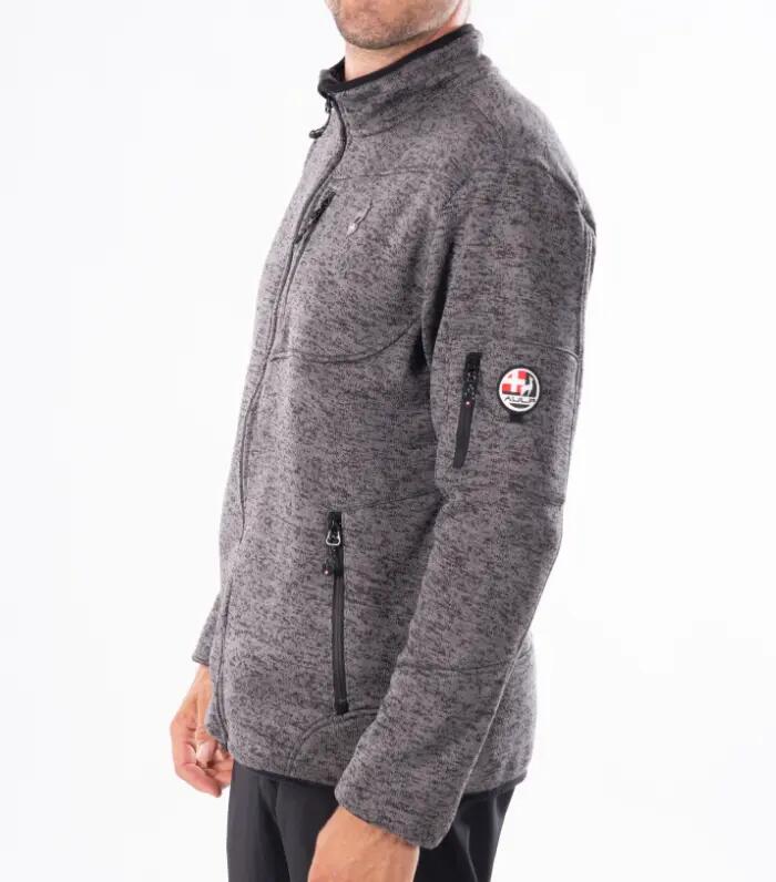 Veste Polaire Randonnée Homme Aulp "Navoy" XL Gris 3/5