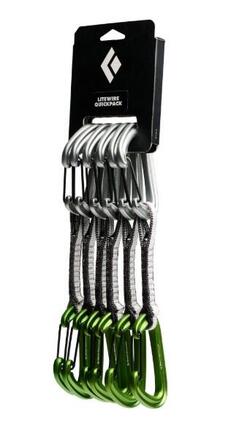 Dégaines Black Diamond LiteWire pack 6 12 cm Envy Green