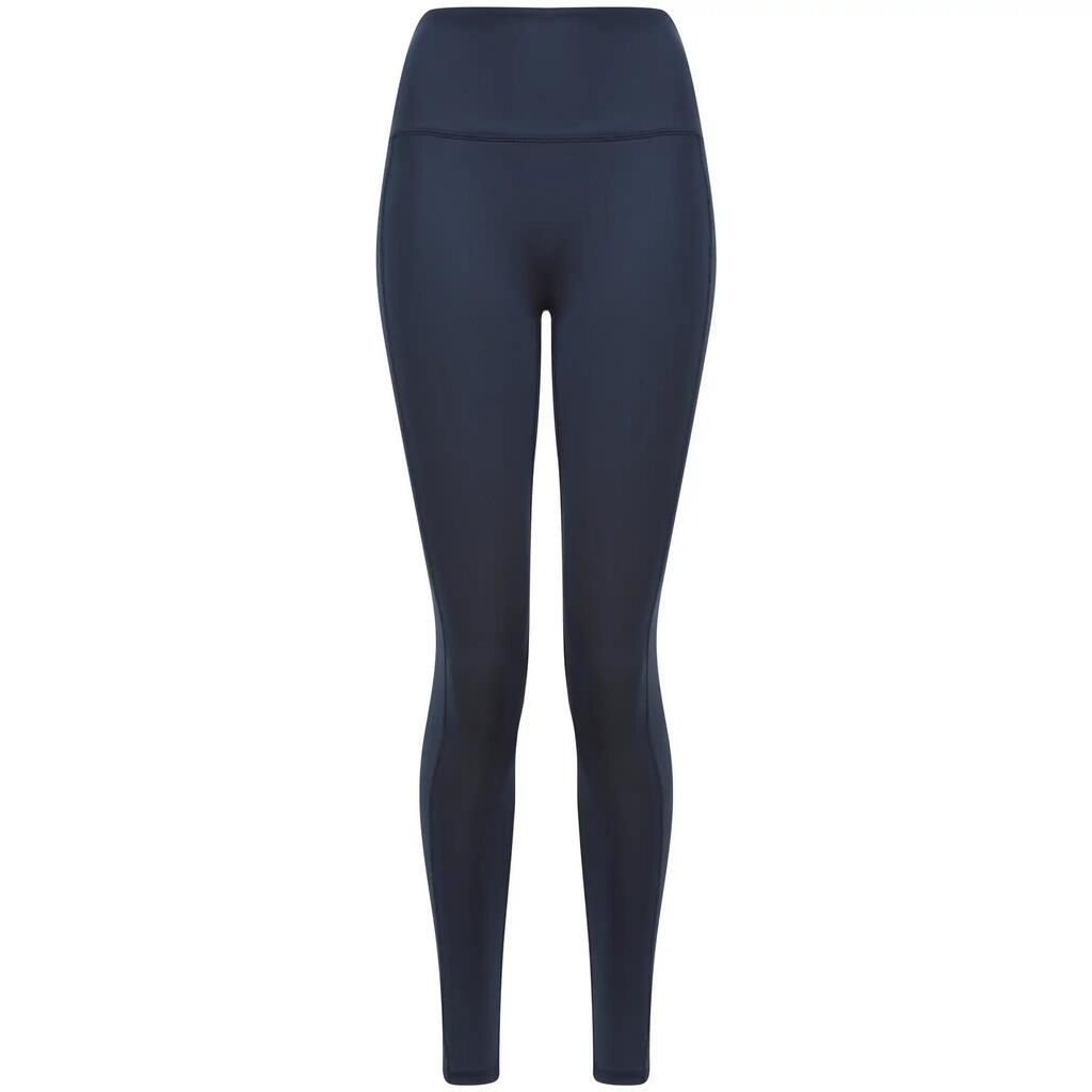 Womens/Ladies Core High Waist Leggings (Navy)
