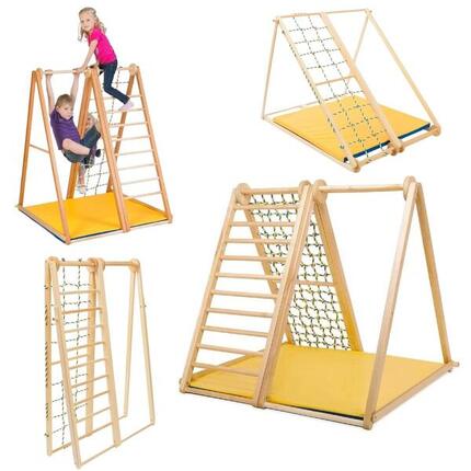 Indoor Klettergerüst Aus Holz Moon – Pikler-Dreieck