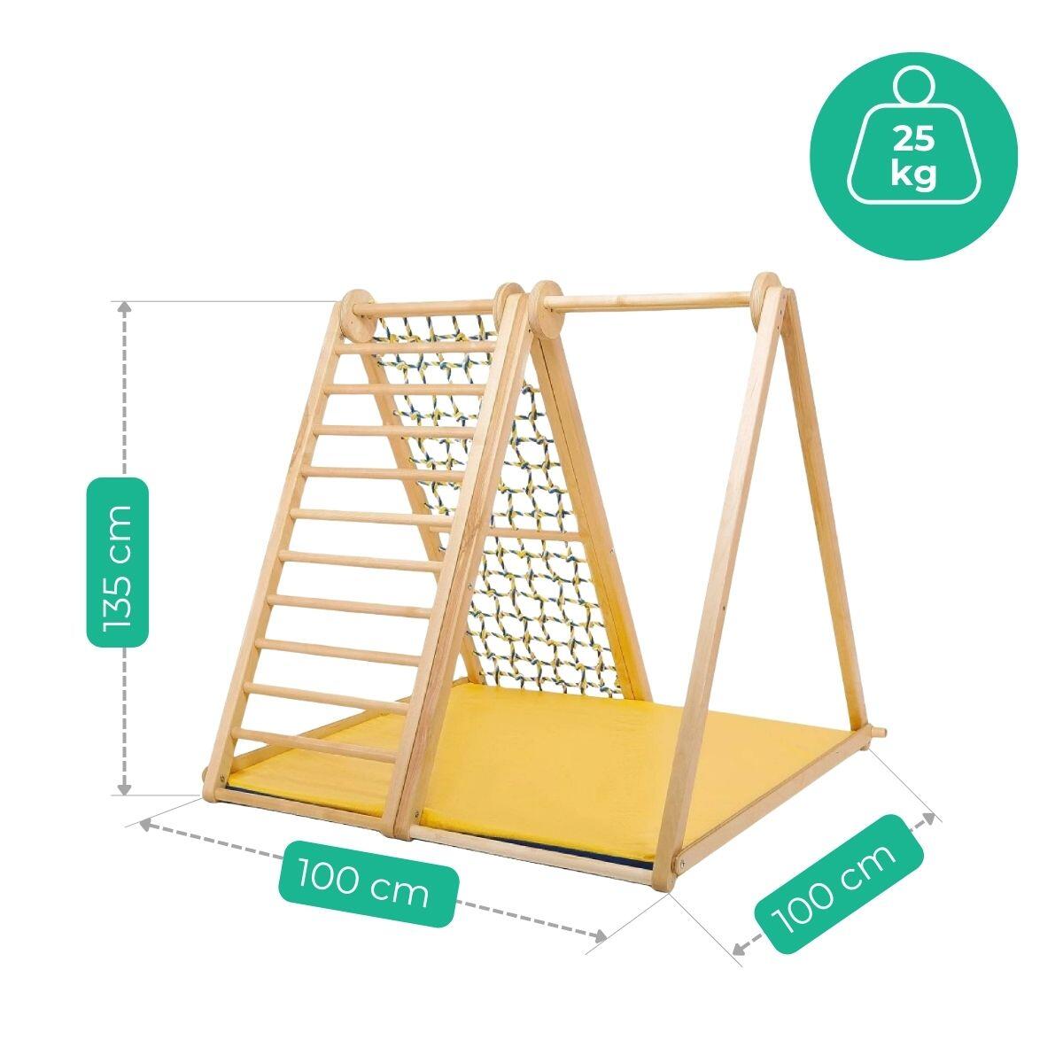 Zebra Triangle d’Escalade Montessori 135 cm 3/7