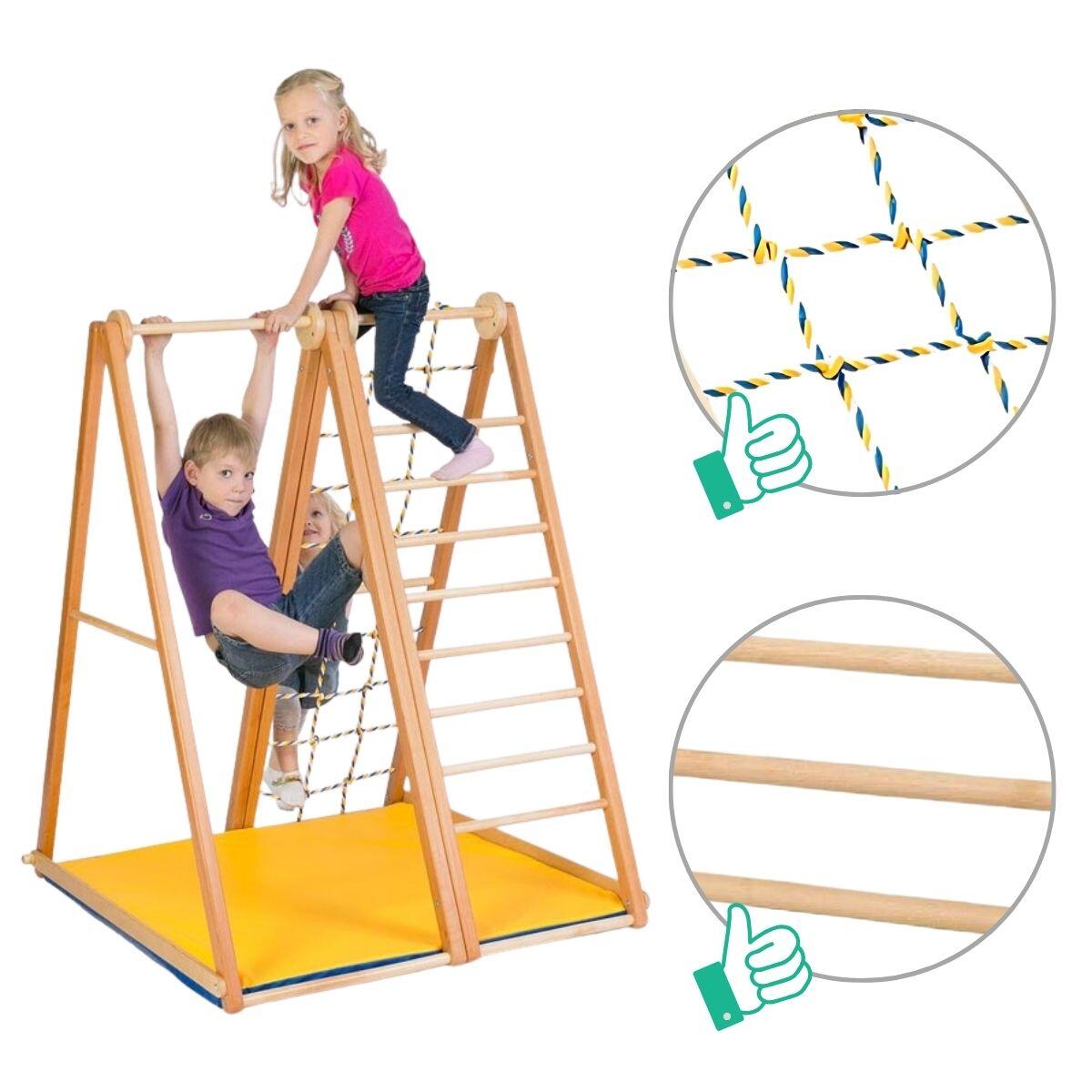 Zebra Triangle d’Escalade Montessori 135 cm 6/7