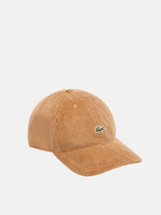 Casquette Lacoste en velours - Homme