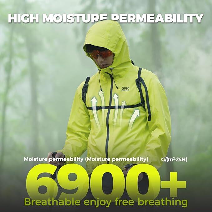 Chaqueta impermeable ROCKBROS (unisex) – Impermeable 3/6