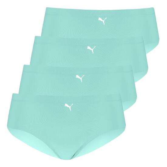 Slip seidig weich Damen - 4er Pack Seamless Hipster