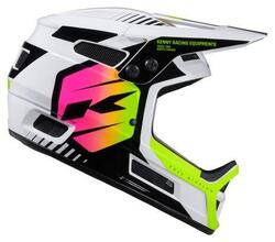 Casque Integral Kenny Elite Blanc/Neon