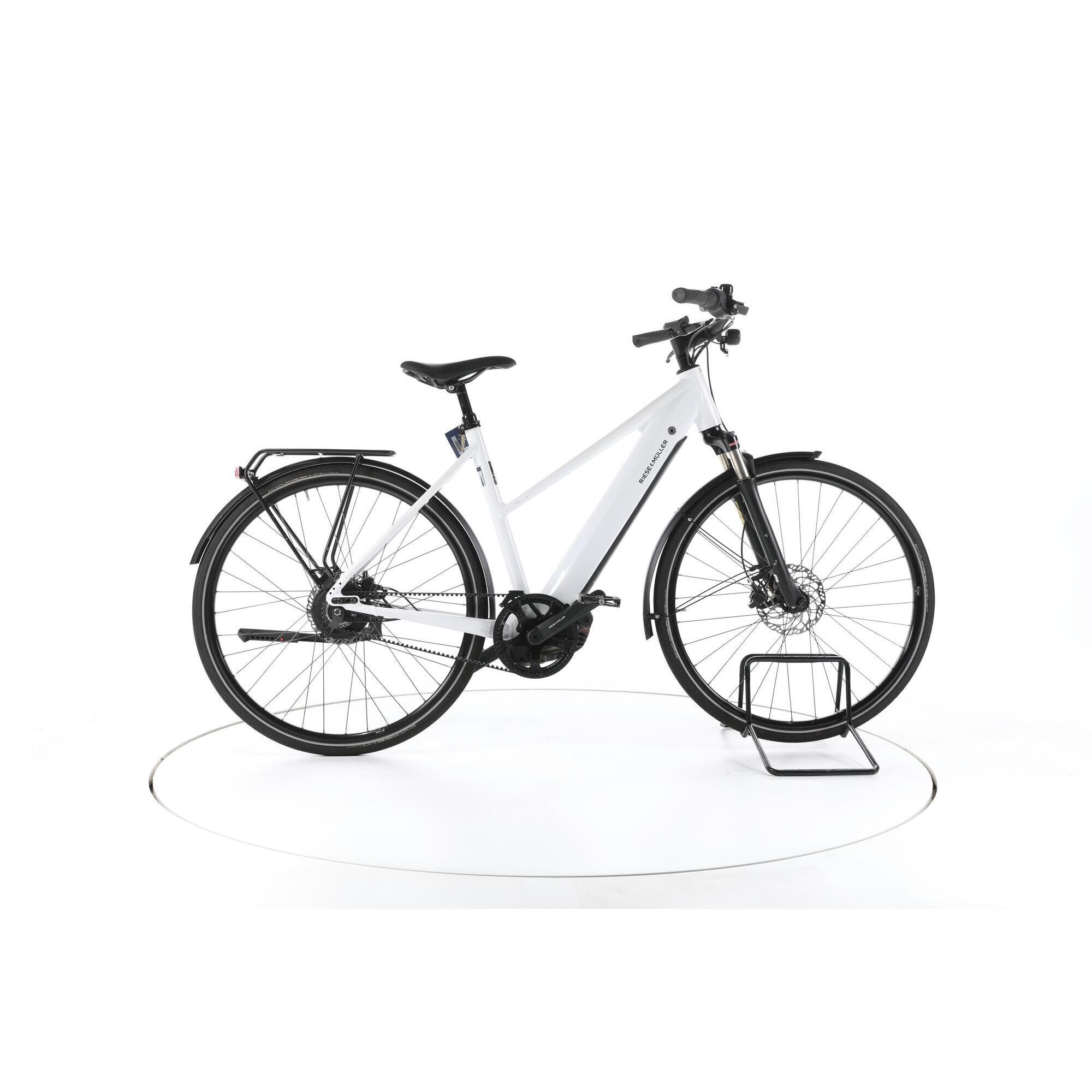 Riese & Muller - Reconditionné - Riese & Müller Roadster Mixte Vario City Vélo Électrique - Bon - Vélo Ville - Blanc - 51 - Decathlon