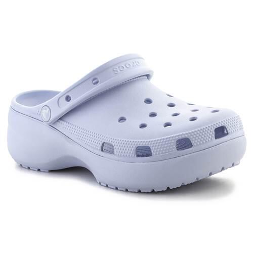 Crocs - Chaussures Universel Femmes Crocs Classic Platform Clog - Sabots - Bleu - Decathlon
