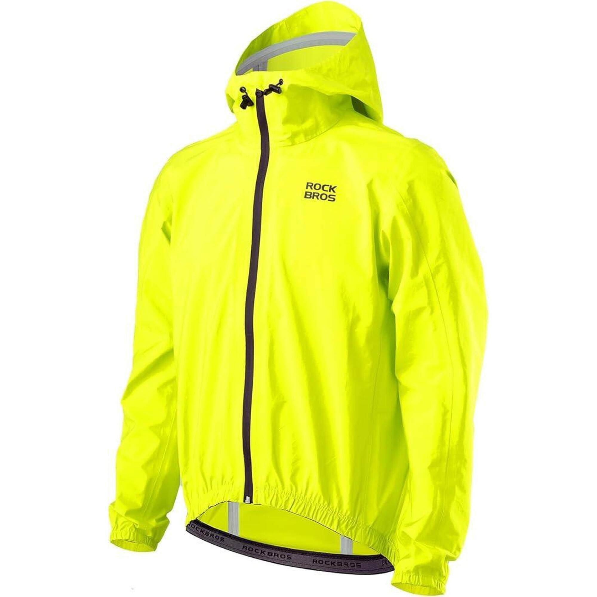 Rockbros - Veste De Pluie Rockbros (unisexe) – Imperméable - Coupe-pluie - Jaune - Decathlon
