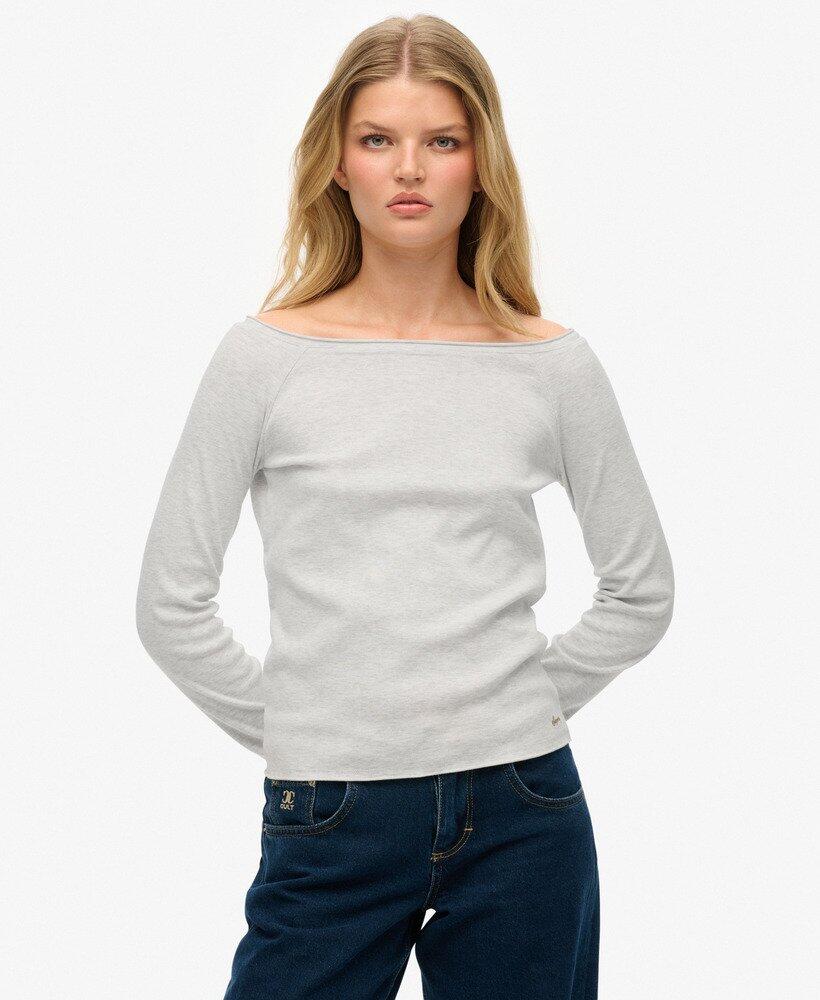 SUPERDRY Schulterfreies Bardot-Oberteil