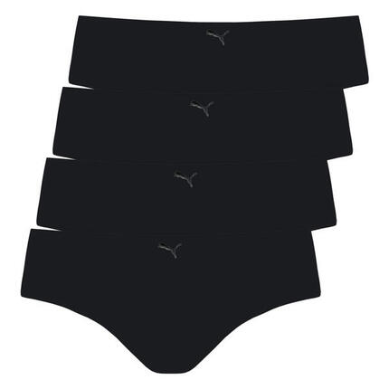 Slip seidig weich Damen - 4er Pack Seamless Hipster