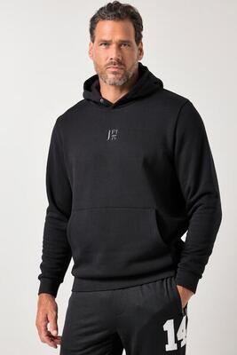 Heren hoodie fitness capuchon kangoeroezak rugprint