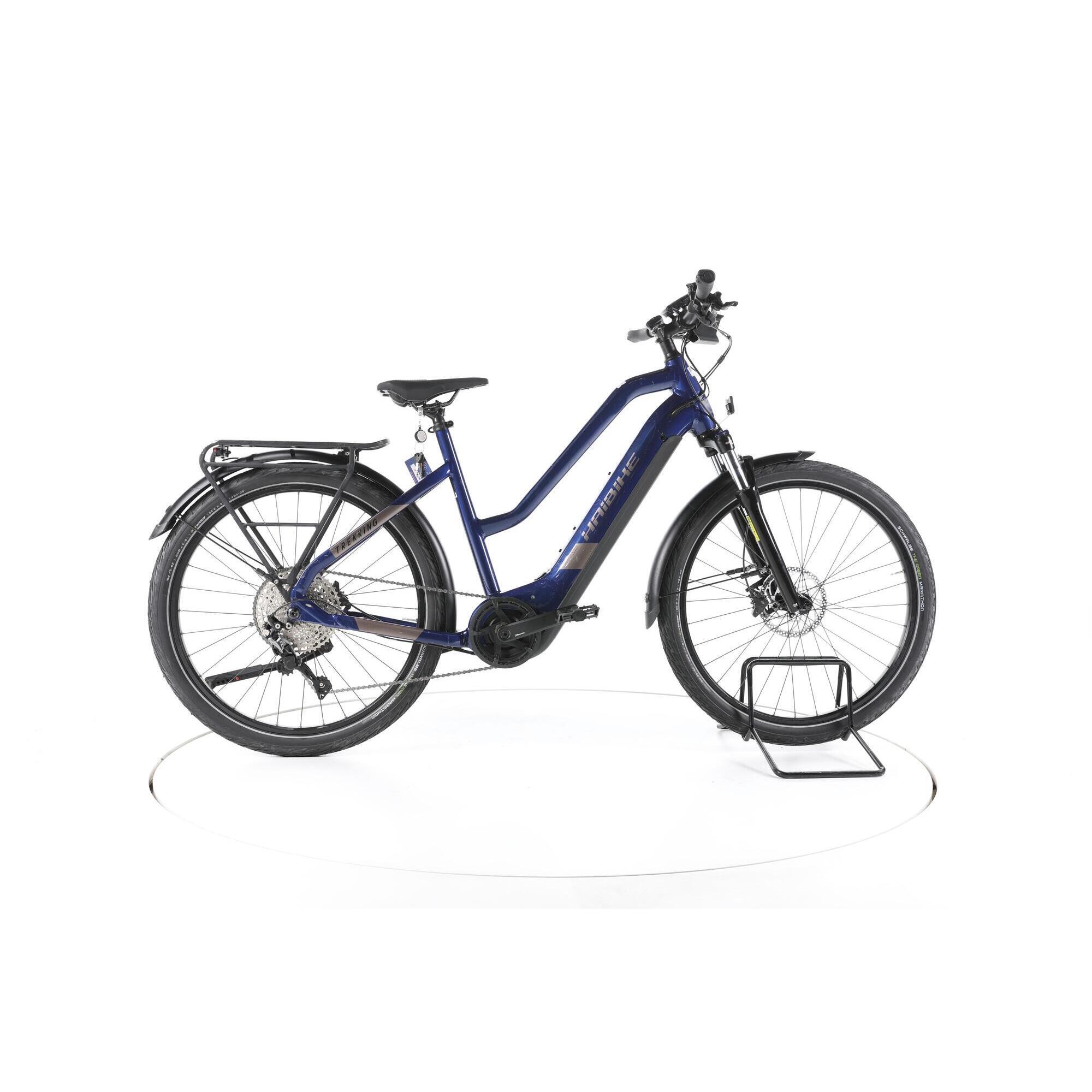 Haibike - Reconditionné - Haibike Trekking 7 Trekking Vélo Électrique - Bon - Vélo Tout Chemin - Bleu - 52 - Decathlon