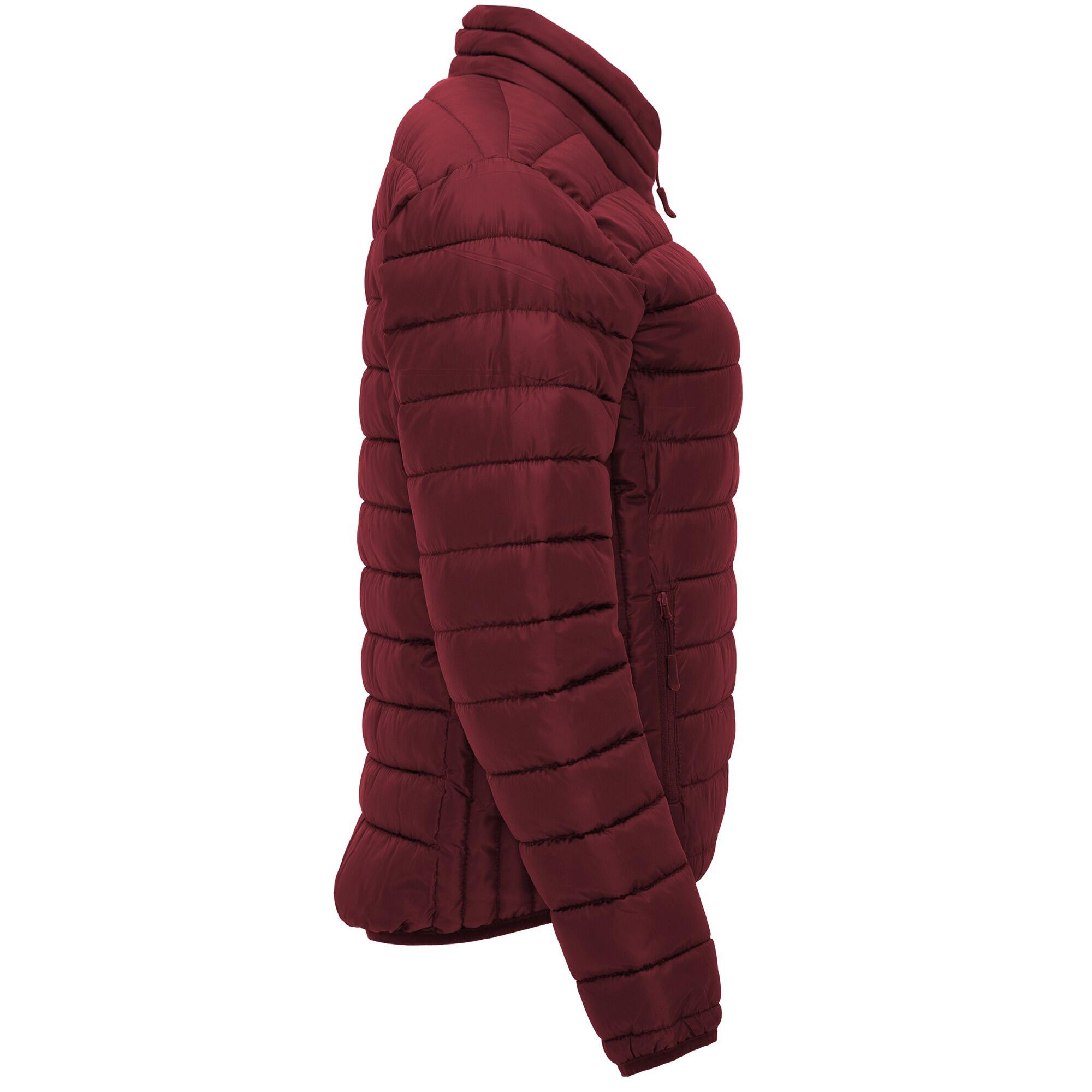 Chaqueta Acolchada Finland para Mujer Rojo Granate 3/4