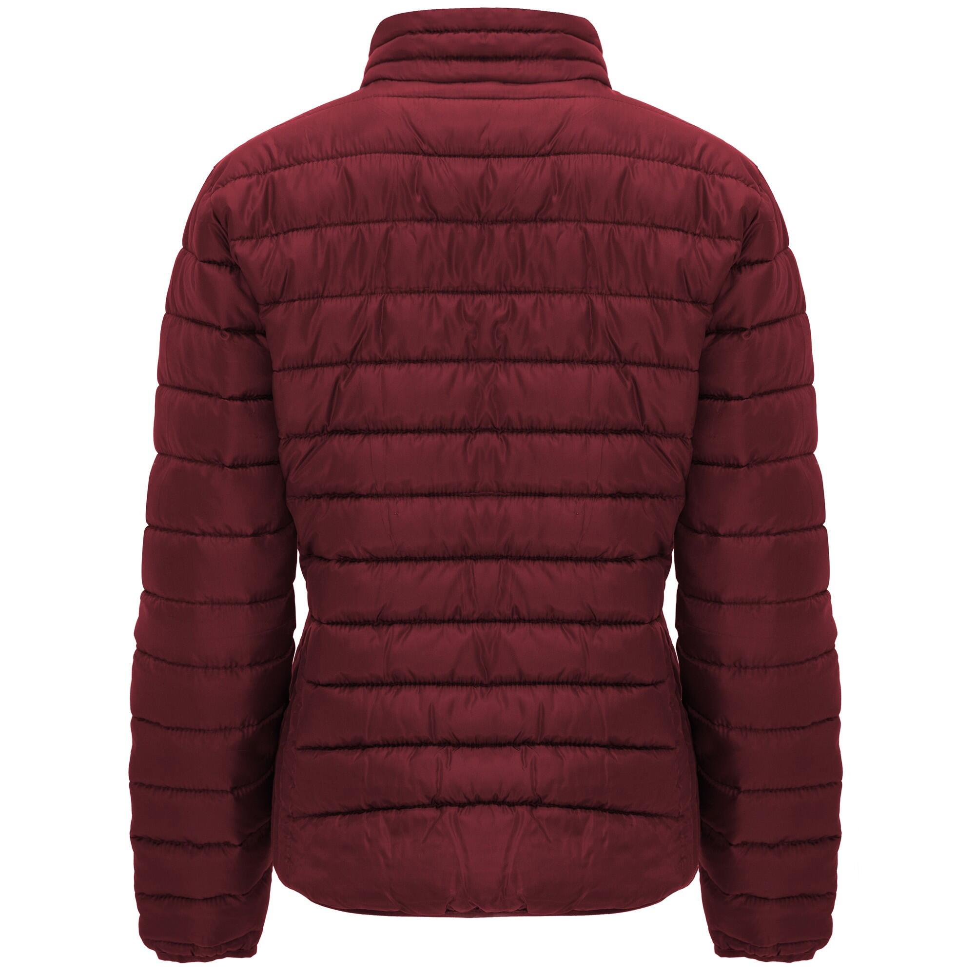 Chaqueta Acolchada Finland para Mujer Rojo Granate 2/4