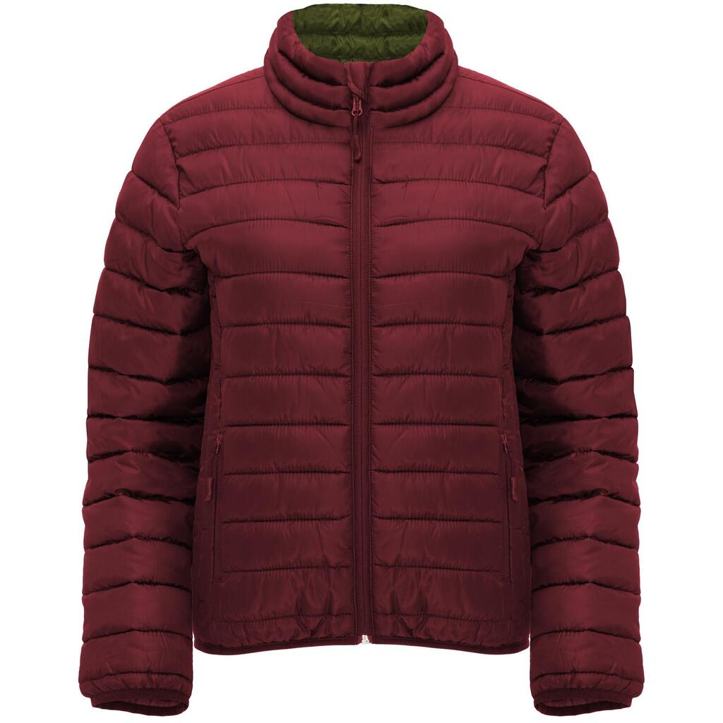 Womens/Ladies Finland Slim Padded Jacket (Garnet Red)