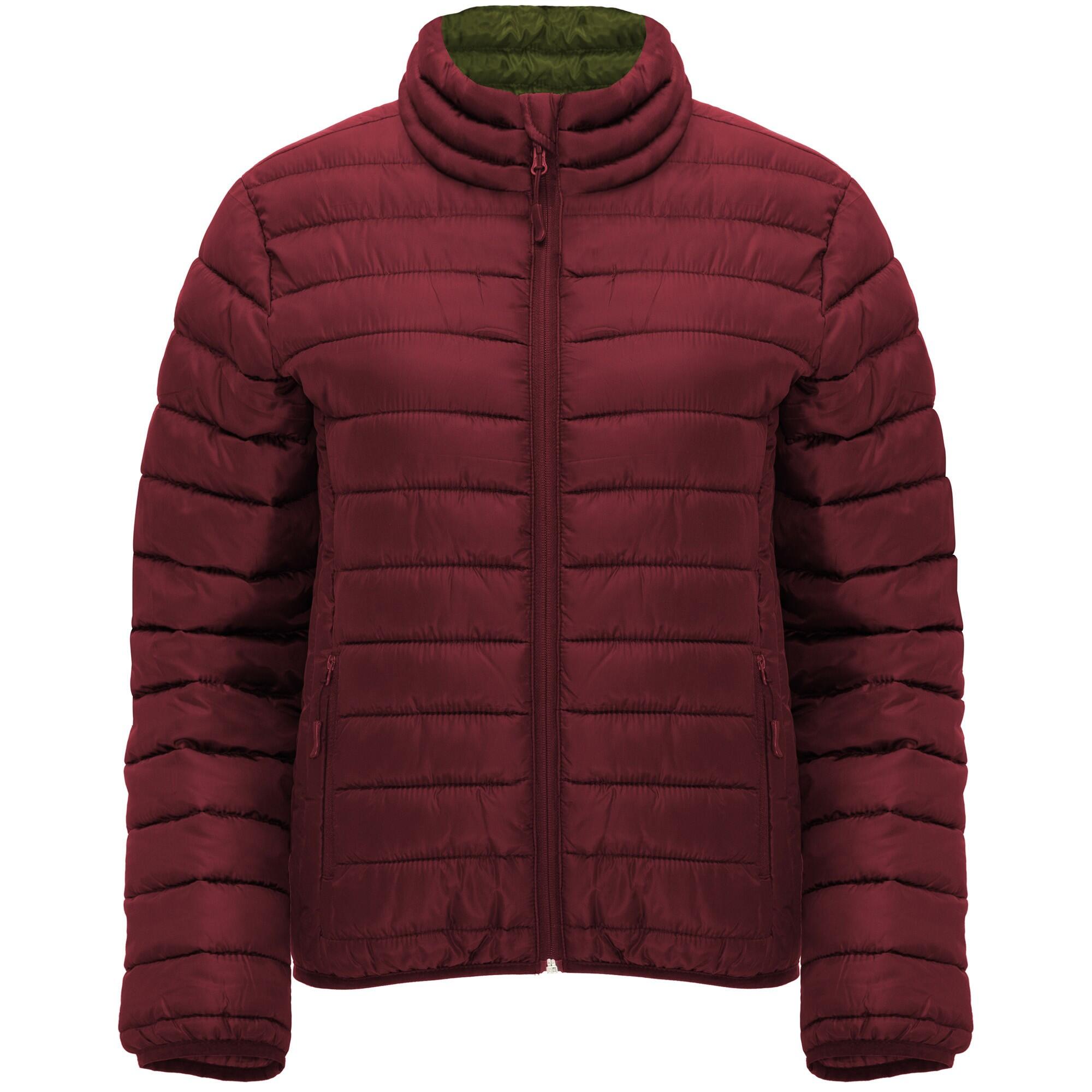 Roly - Veste Matelassée Finland Femme (rouge Grenat) - Doudoune Synthétique - Bordeaux|rouge - Decathlon