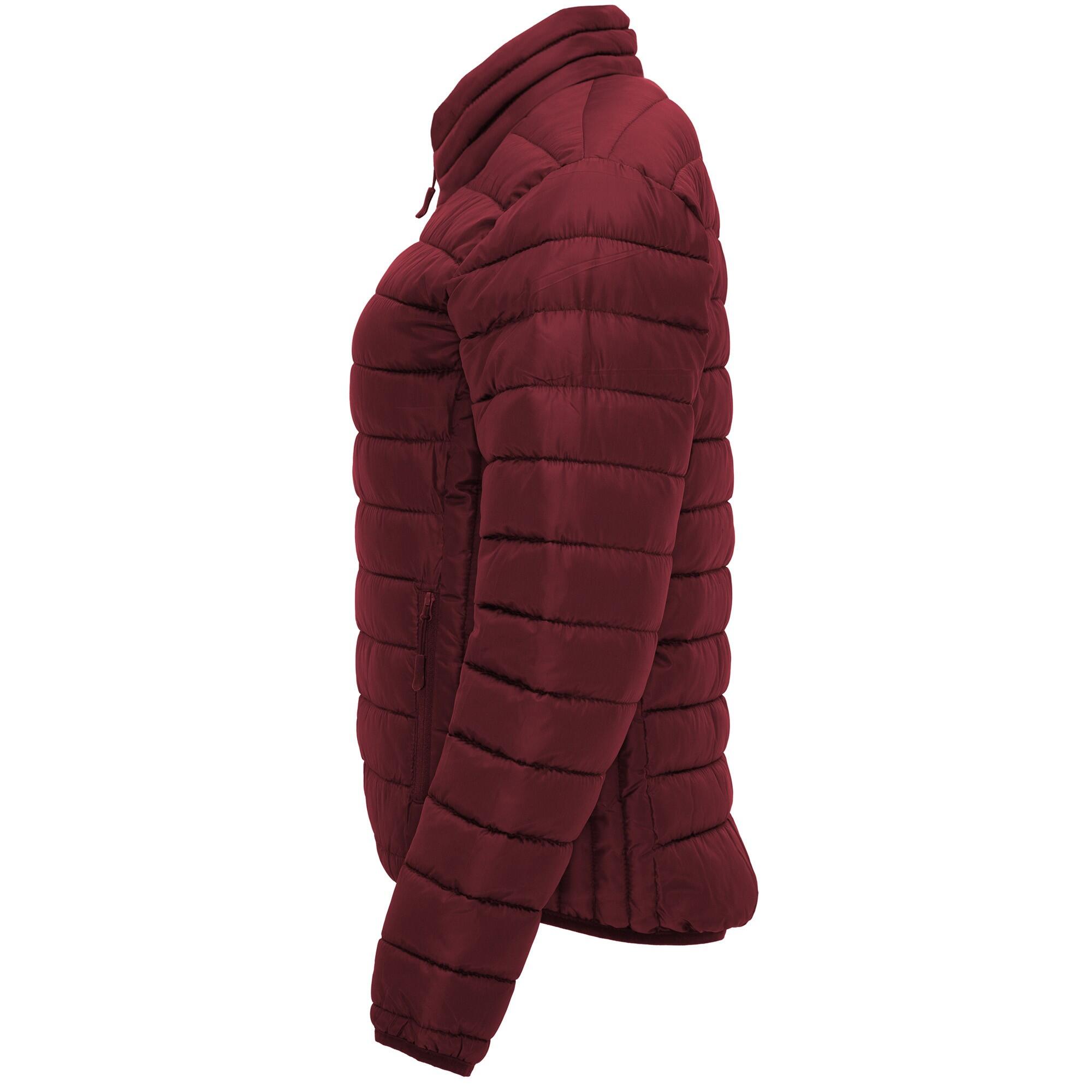 Chaqueta Acolchada Finland para Mujer Rojo Granate 4/4