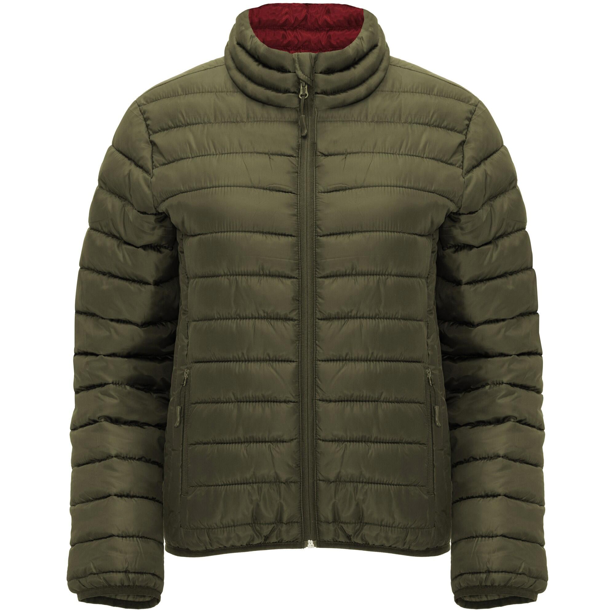 Roly - Veste Matelassée Finland Femme (vert Militaire) - Doudoune Synthétique - Vert - Decathlon