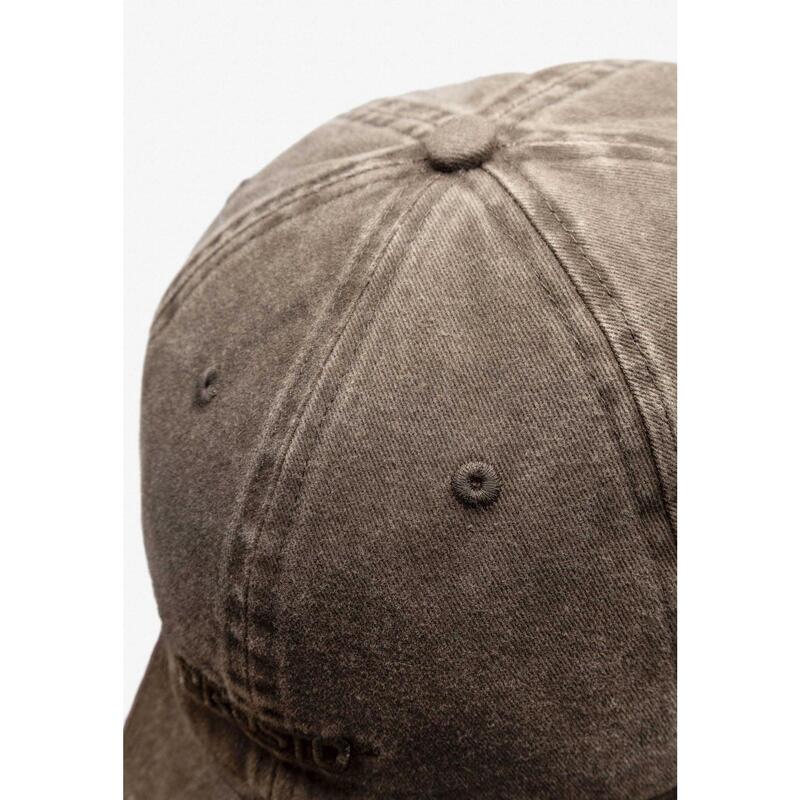 Șapcă cu cozoroc PROSTO Infinity washed brown