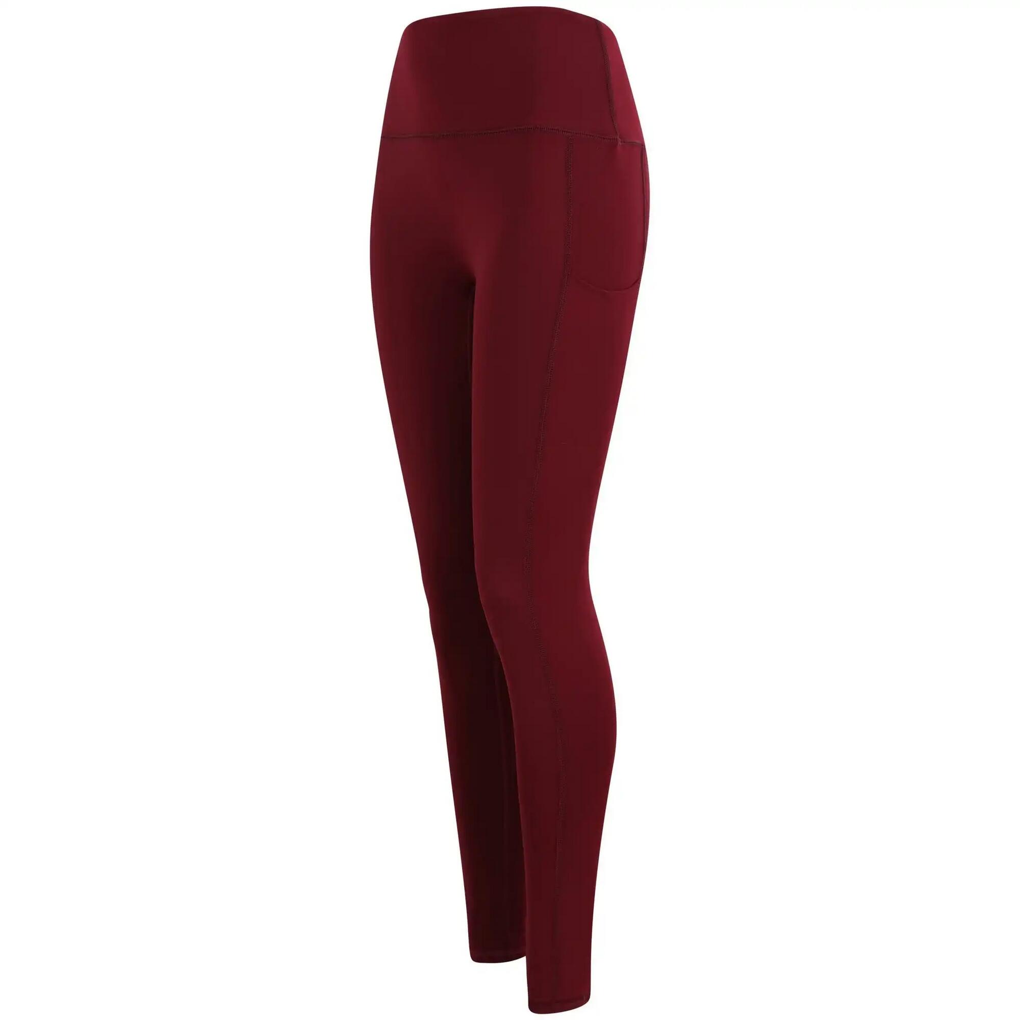 Pantacollant Vita Alta Donna Tombo Core Borgogna Intenso 2/2