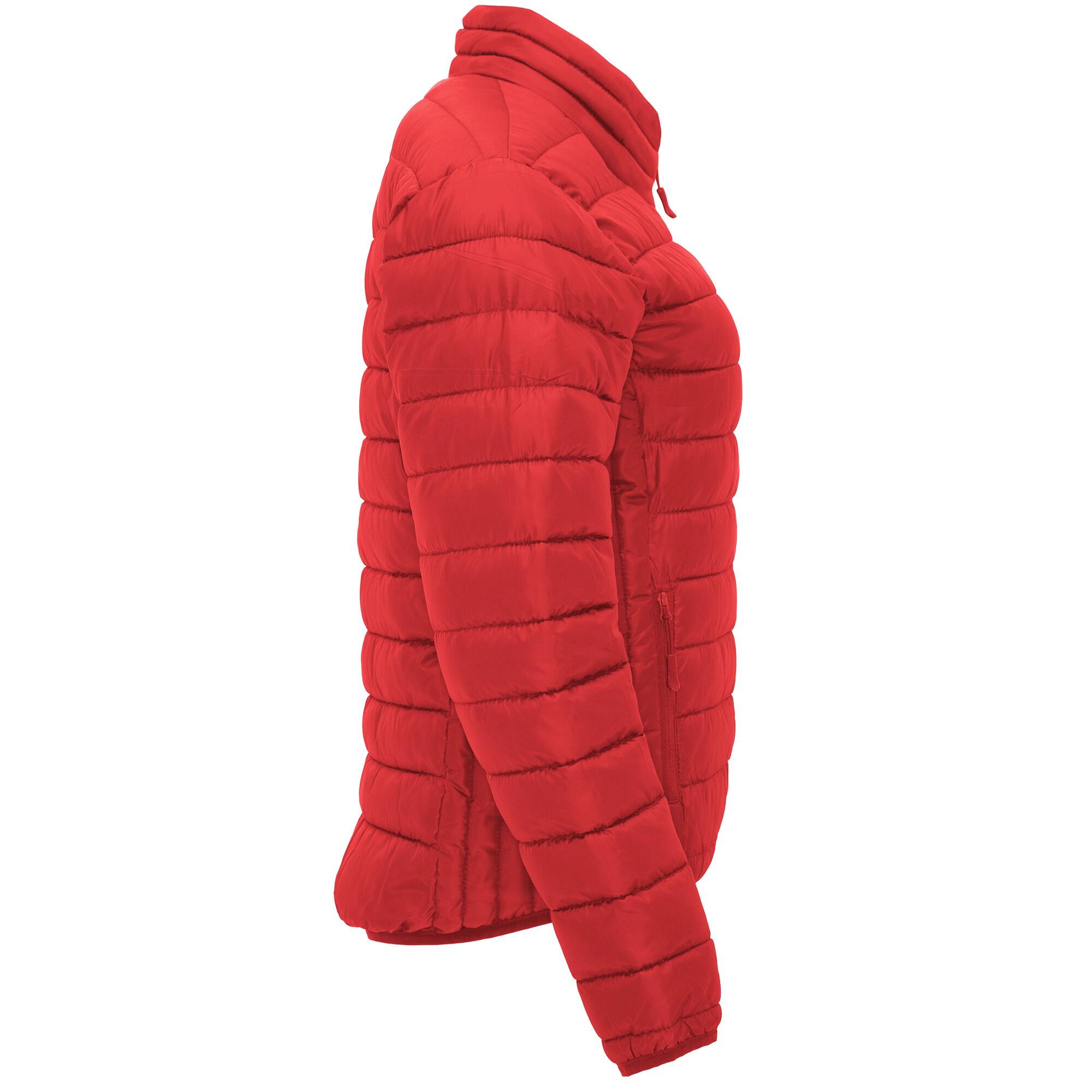 Giacca Imbottita Aderente Donna Roly Finland Rosso 3/4