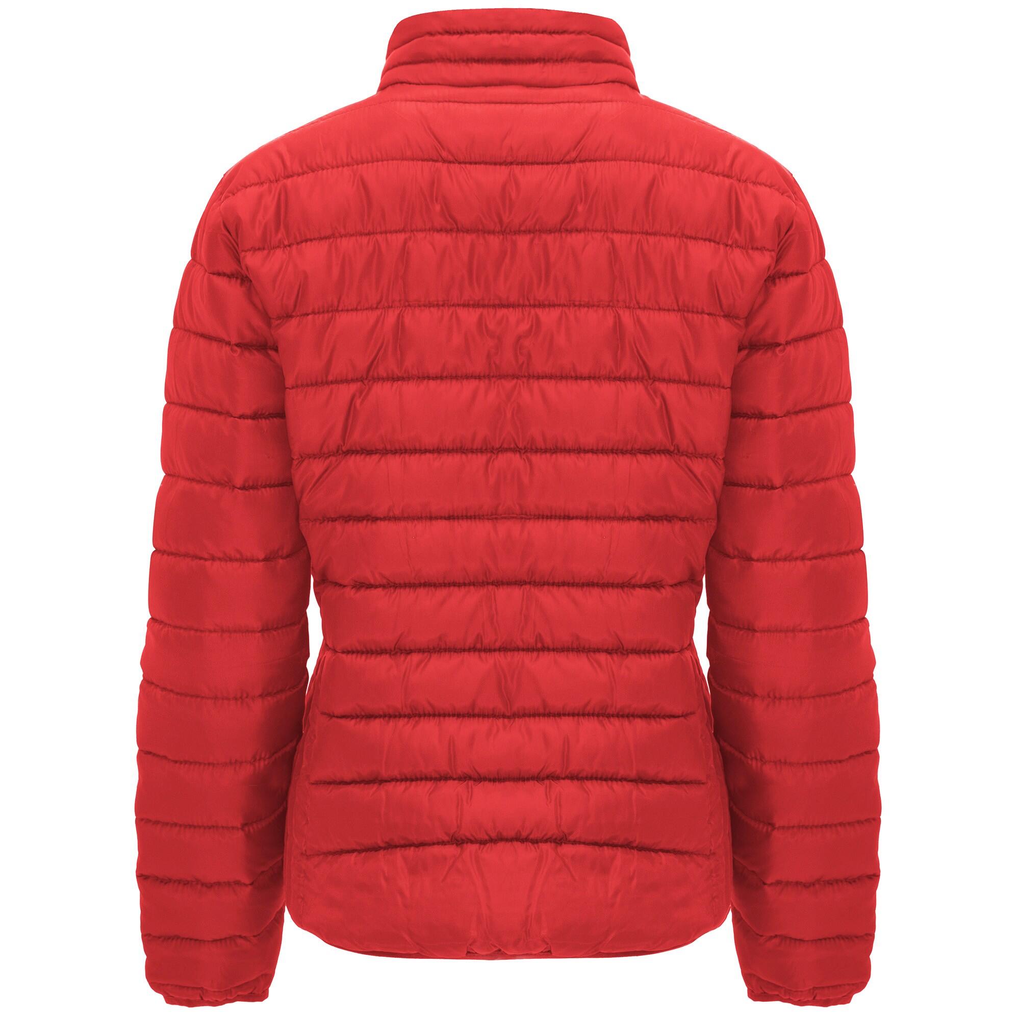 Giacca Imbottita Aderente Donna Roly Finland Rosso 2/4