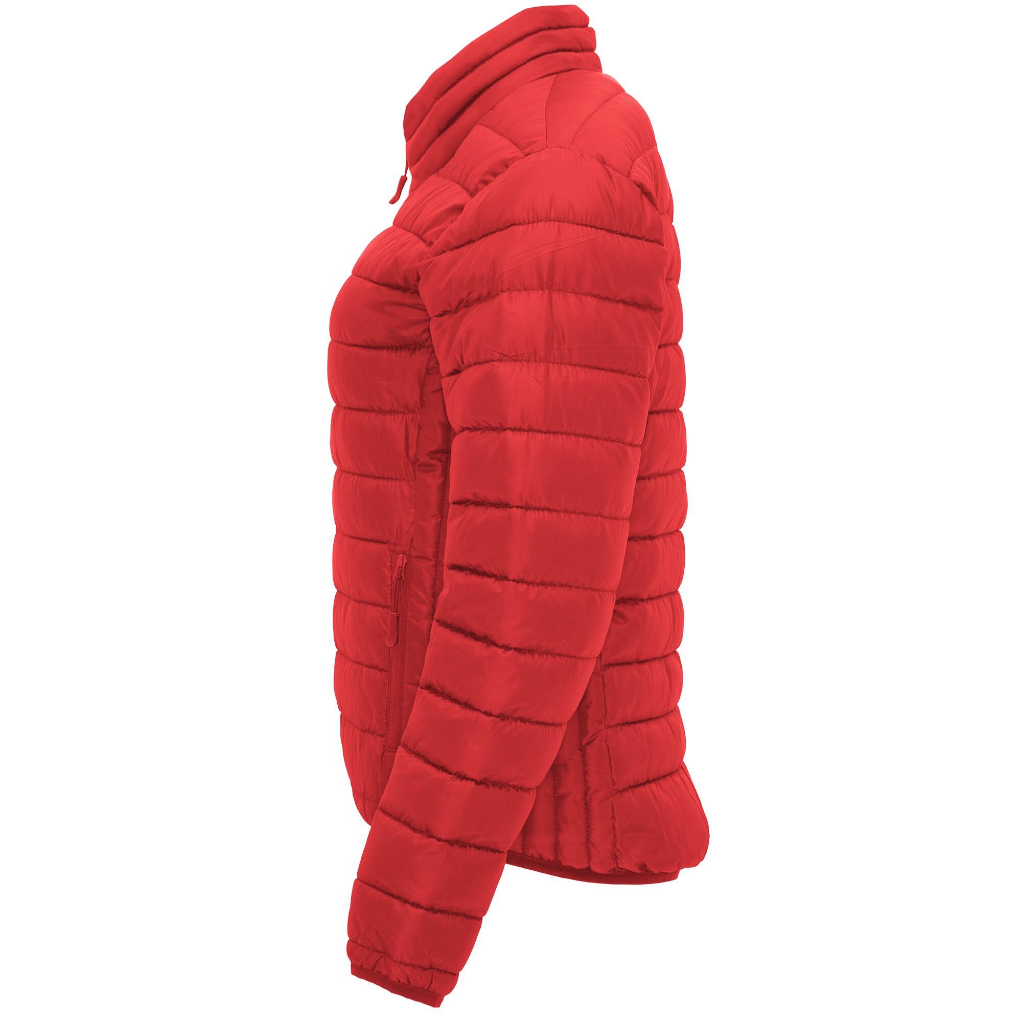 Giacca Imbottita Aderente Donna Roly Finland Rosso 4/4