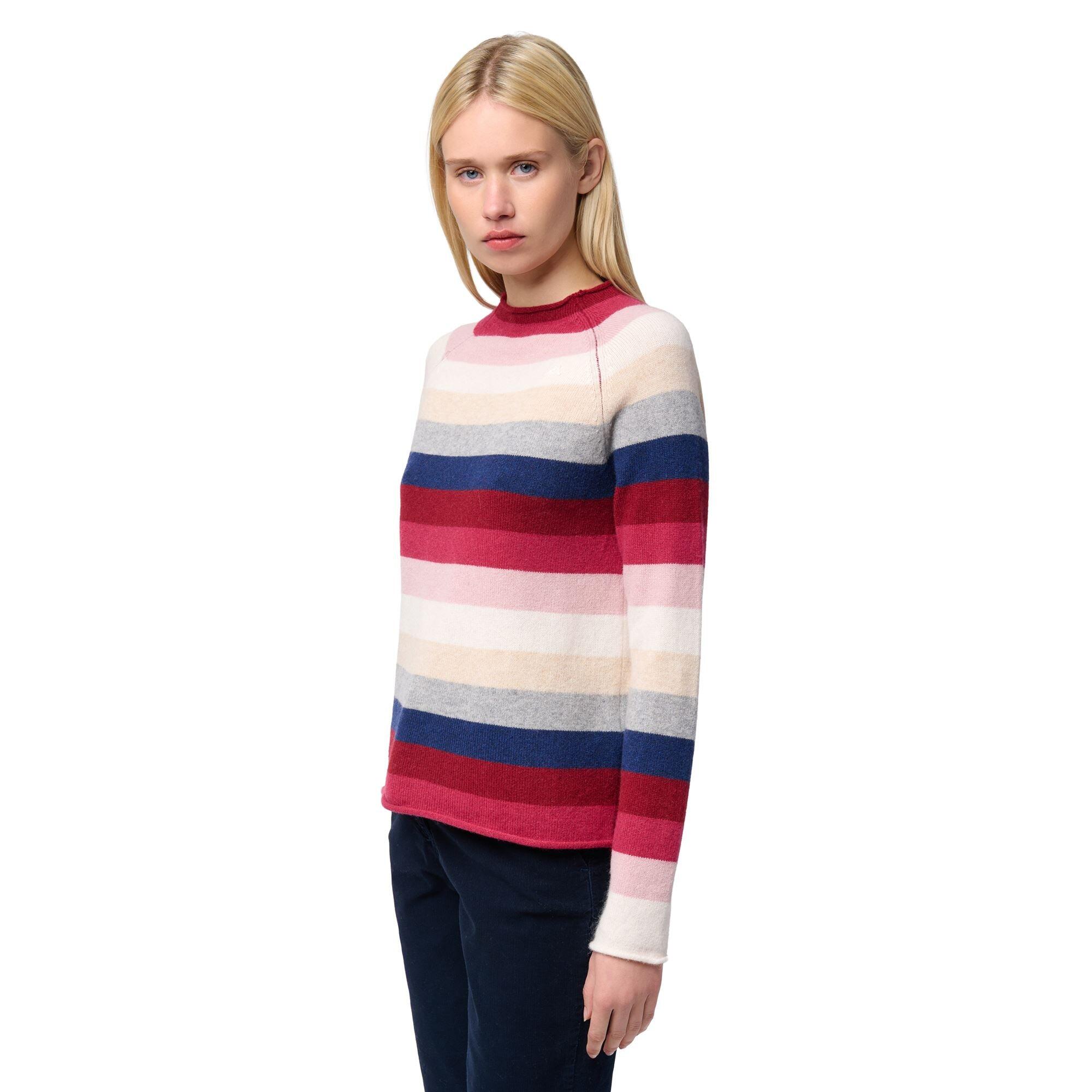 Maglione da donna in lana rosso da lifestyle 6/6