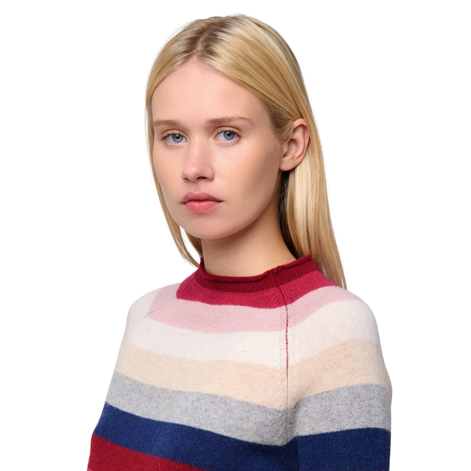 Maglione da donna in lana rosso da lifestyle 5/6