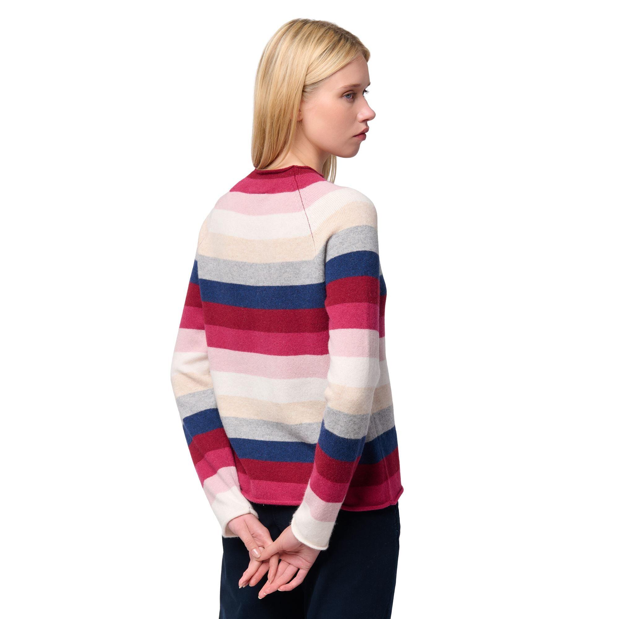Maglione da donna in lana rosso da lifestyle 4/6