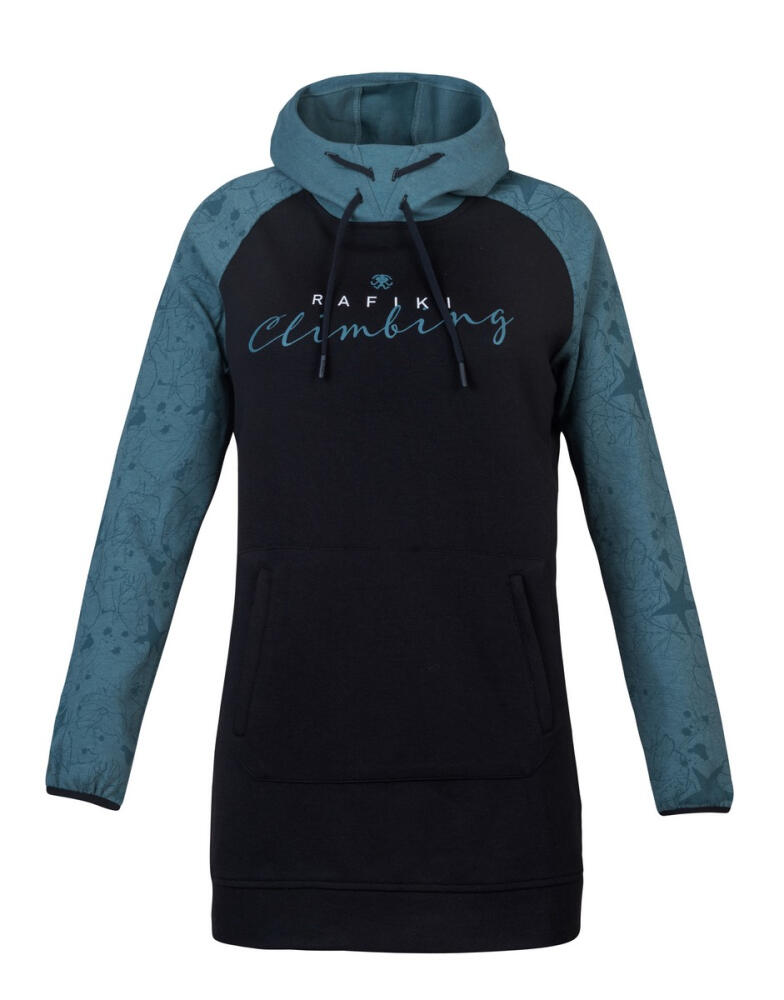 Veste d'escalade Rafiki MANDALA femme coupe prolongée respirante capuche zippée 1/1