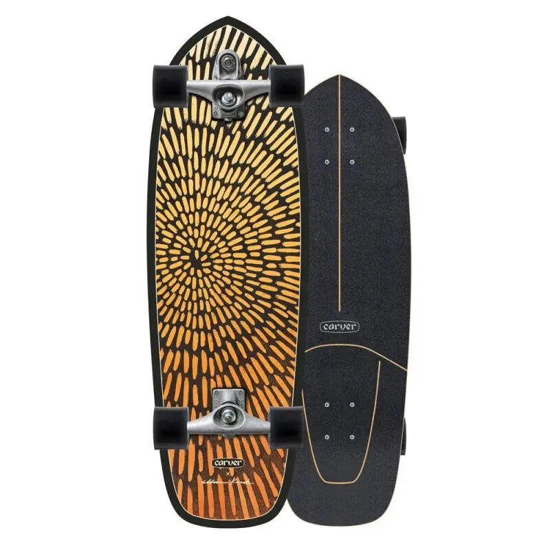 Carver - Carver Surfskate C7 Supernova 31.25'' - Surfskate - Noir - 250 Mm - Decathlon