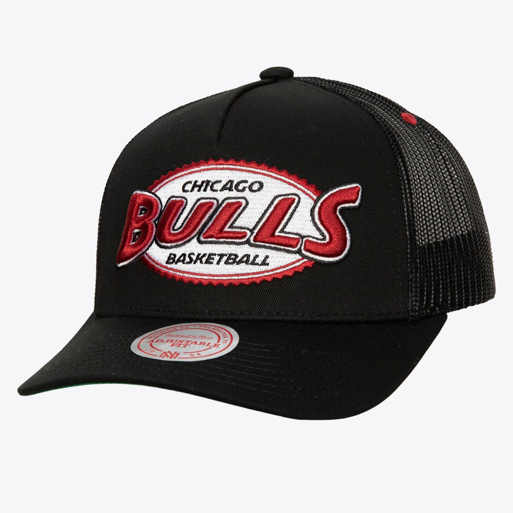 MITCHELL & NESS Chicago Bulls Trucker Cap NBA Team Seal