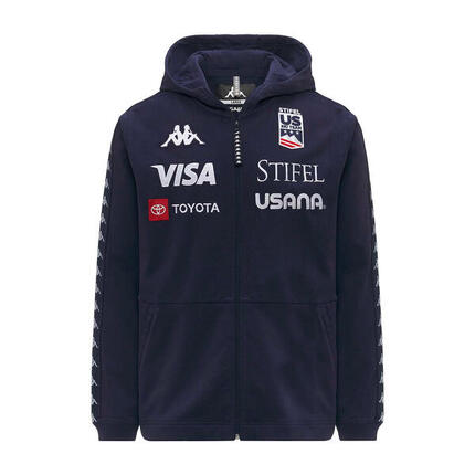 Veste à capuche 222 Banda Arufeod adulte US SKI TEAM