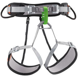 Harnais Petzl ASPIR noir matelassé, réglable 58–110 cm / cuisses 35–65 cm