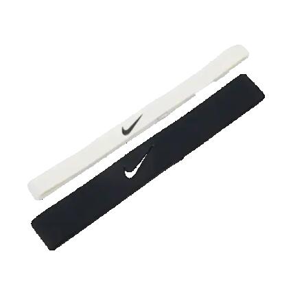 Stirnband, Flexibel (2erPack) Damen und Herren Weiß/Schwarz