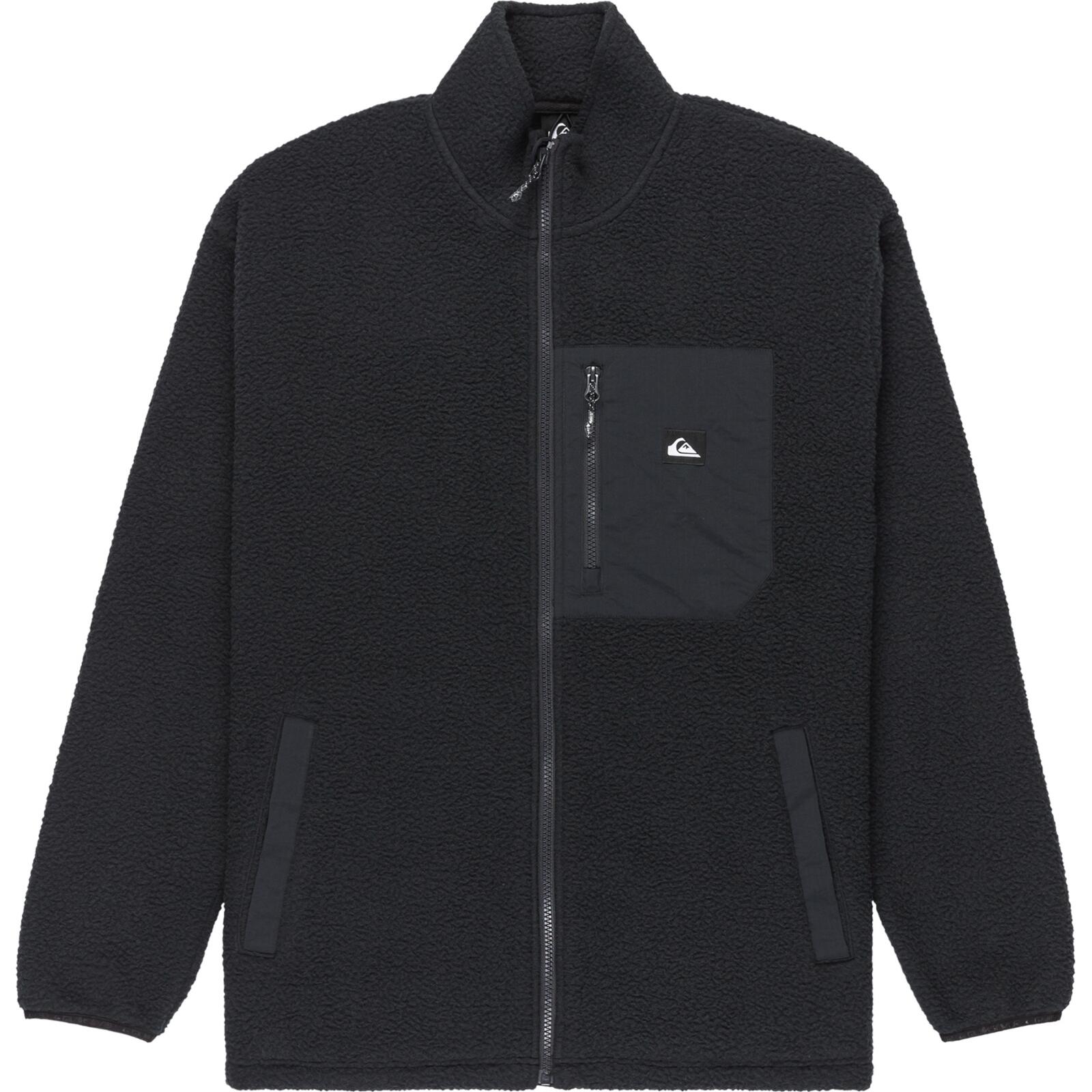Fleece met Rits CLEAN COAST Schwarz Heren 6/7