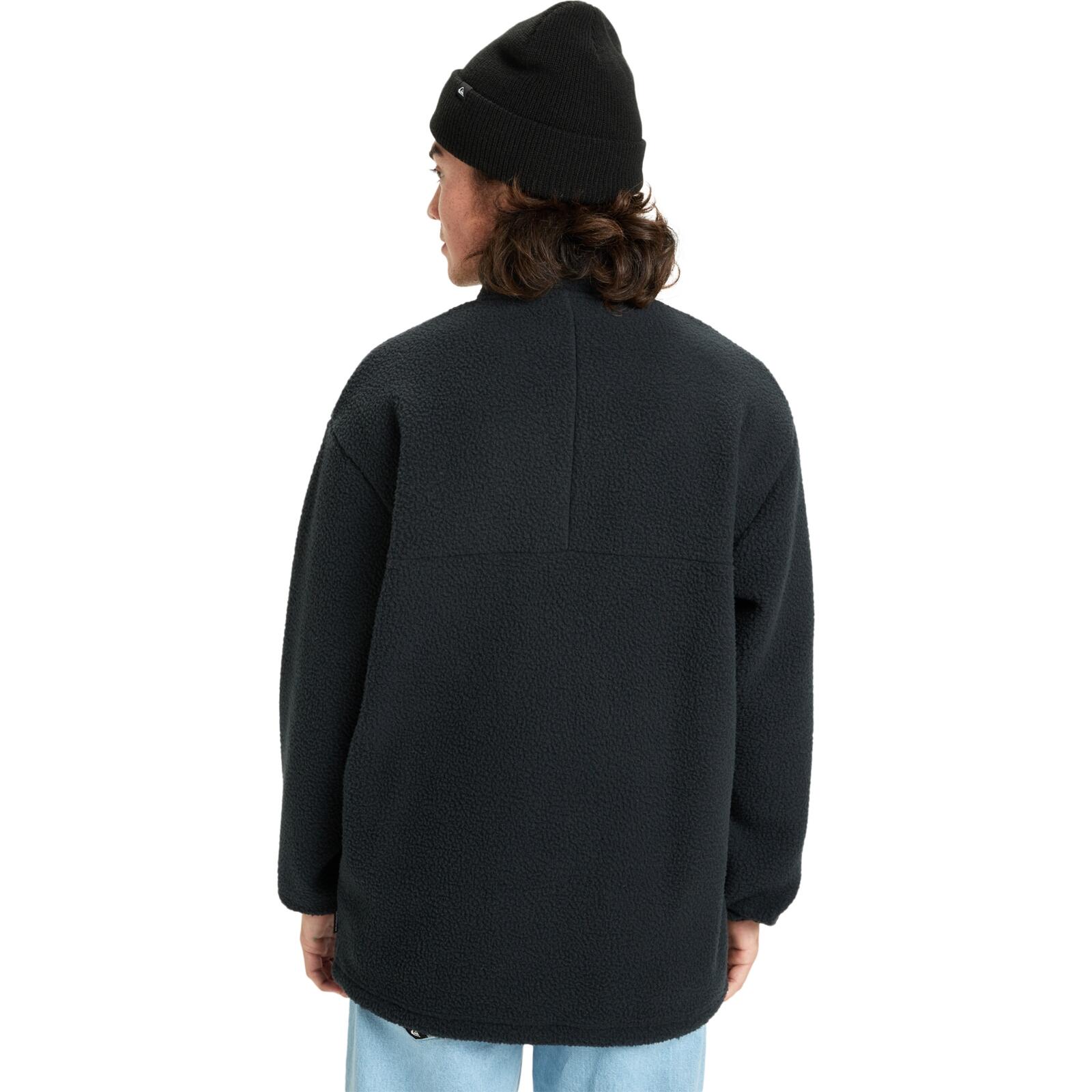 Fleece met Rits CLEAN COAST Schwarz Heren 5/7