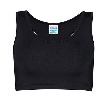 Haut Court Sports Femme (Noir Vif)