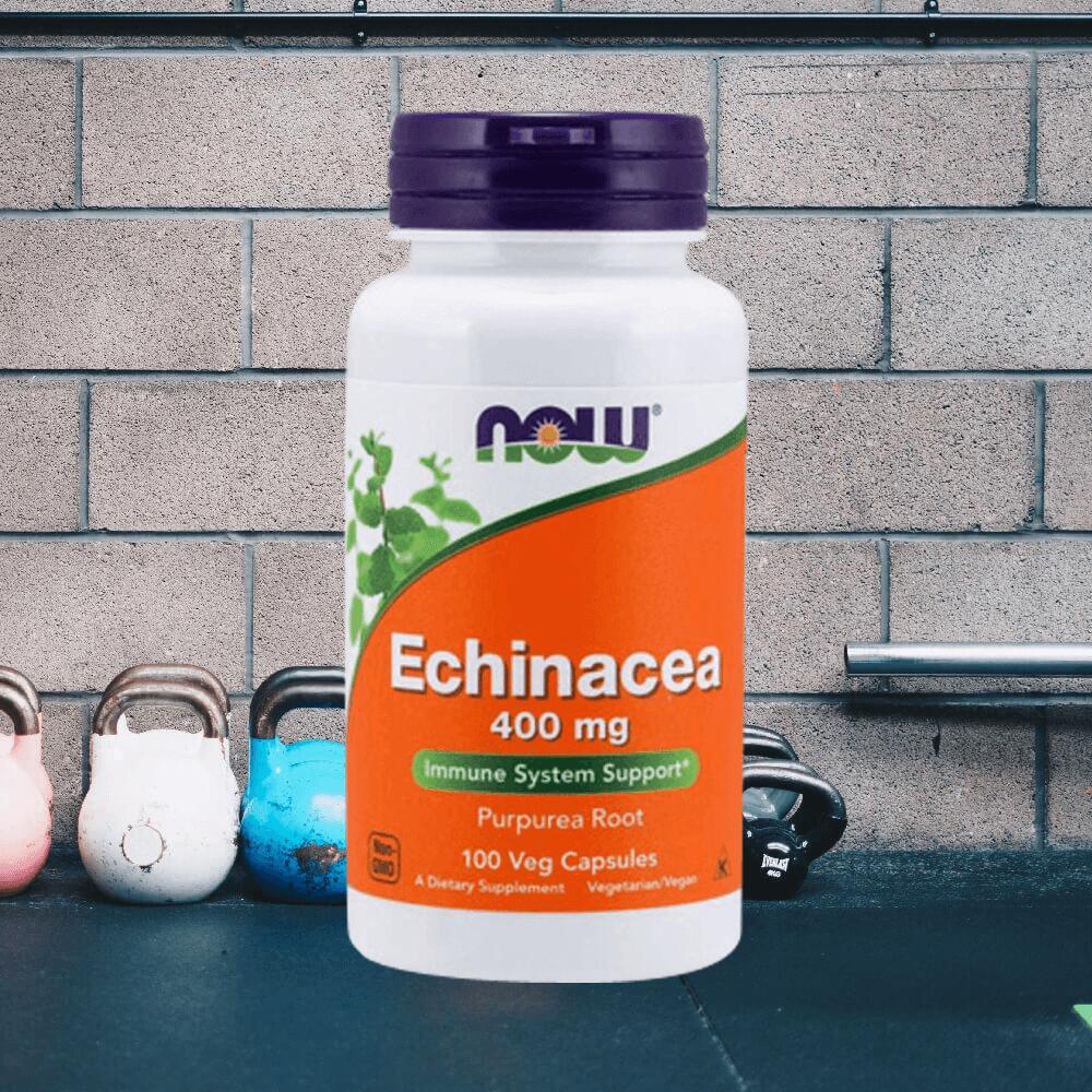 Now Foods Echinacea 400mg (100 Caps) Unflavored 2/3