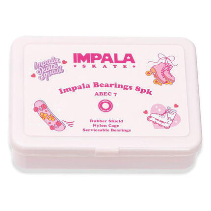 IMPALA SKATE Roulements ABEC 7 Rose [x8]