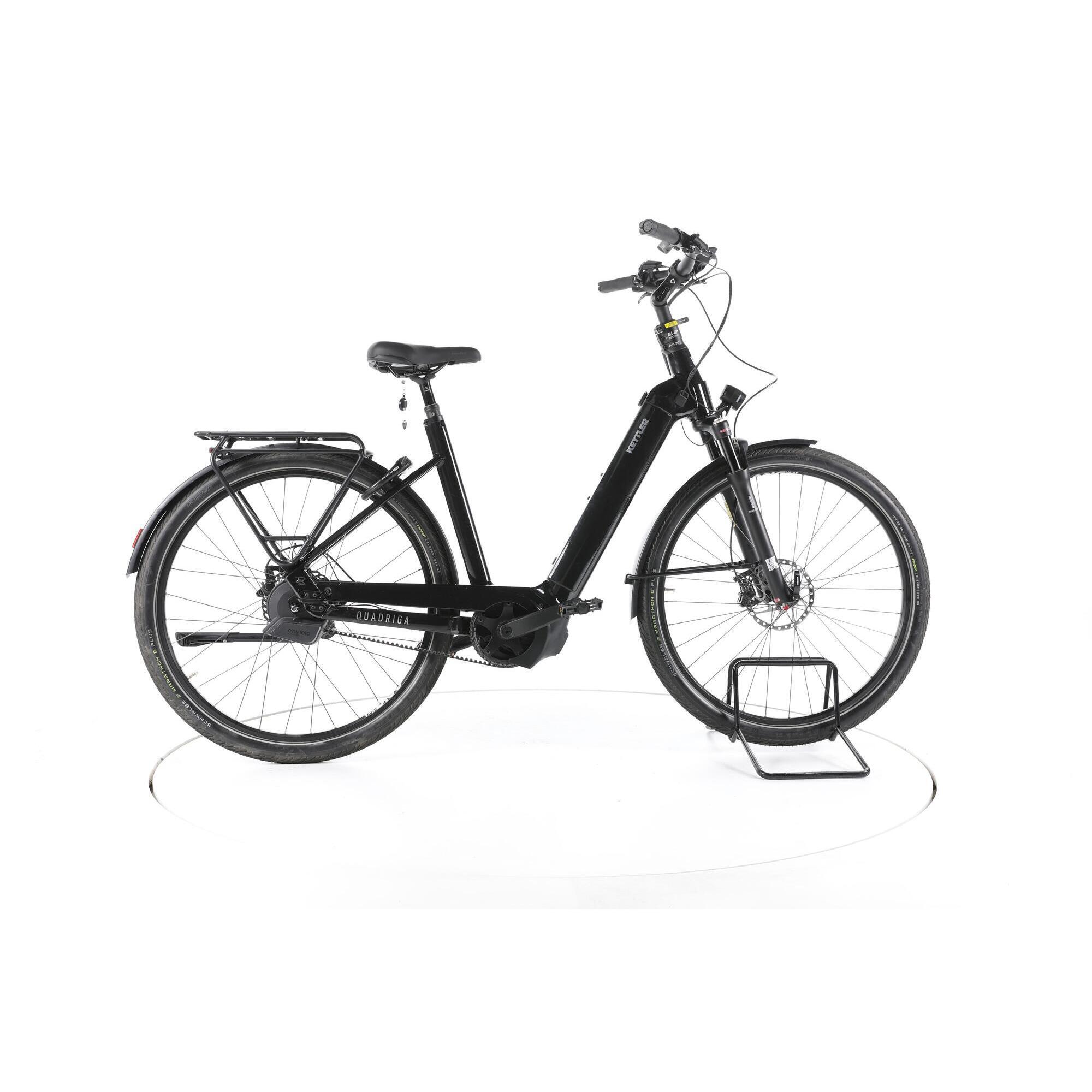 Kettler - Reconditionné - Kettler Quadriga Pro Belt City Vélo Entrée Basse  - Très Bon - Vélo Ville - Noir - 54 - Decathlon