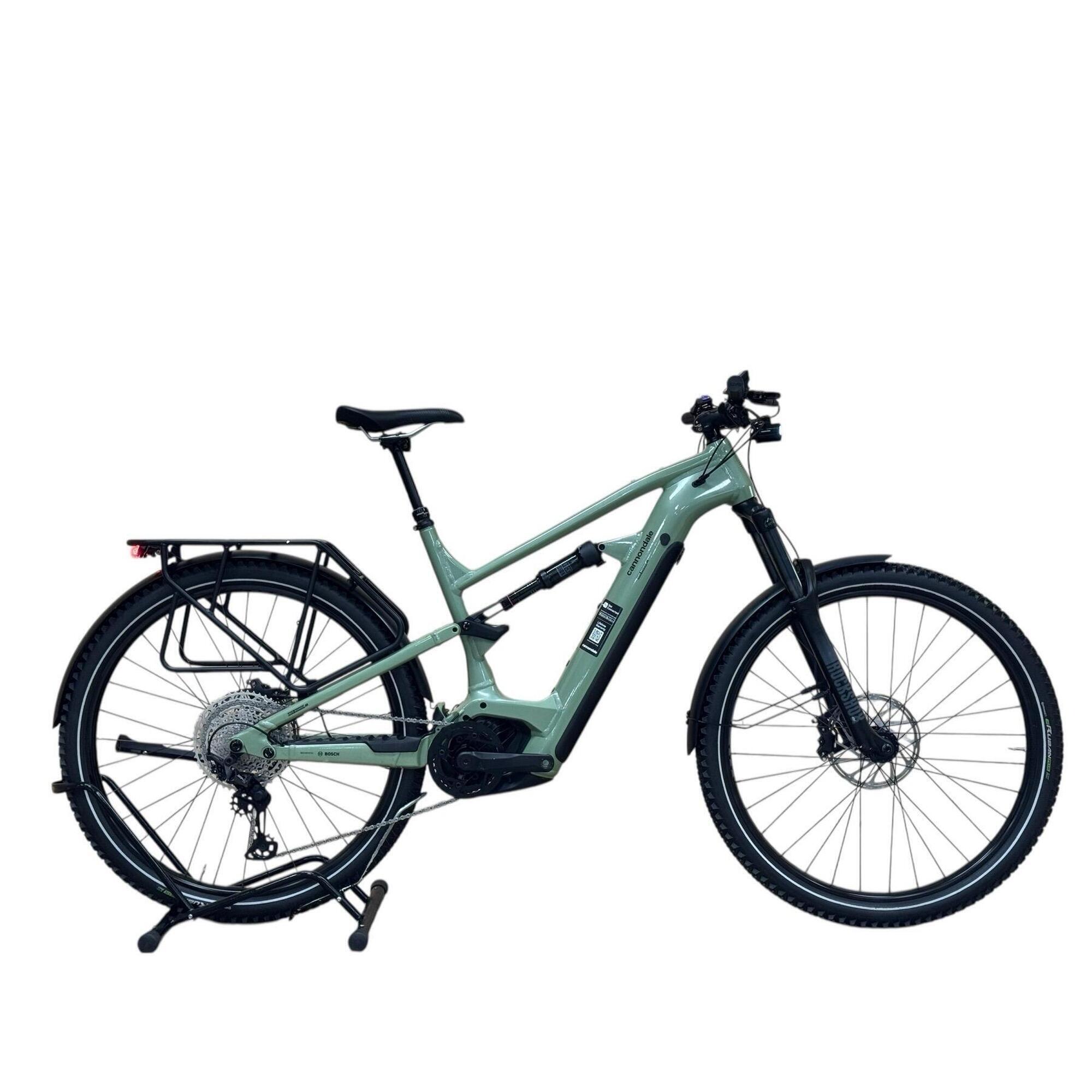 Cannondale - Reconditionné - Vtt Électrique Cannondale Moterra Neo Eq Xt - Comme Neuf - Vélo Tout Terrain - Noir|vert - 48 Xl - Decathlon