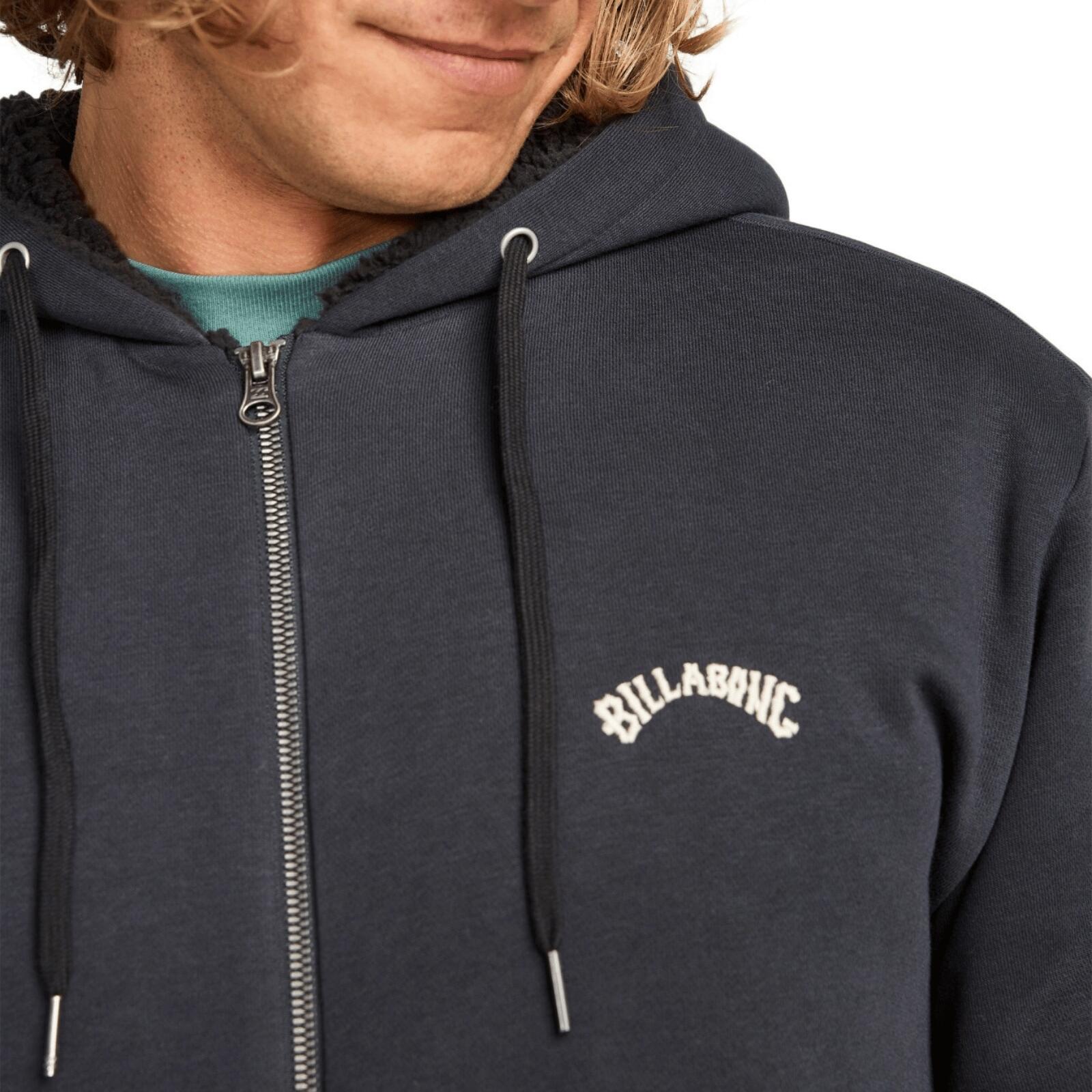 Billabong Arch Hoodie-Black 3/6