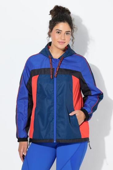 Damen Outdoor-Kapuzenjacke wasserabweisend Saumkordel
